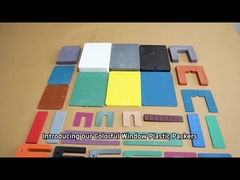 अनुकूलित अच्छी गुणवत्ता वाले यू आकार प्लास्टिक पैकर खिड़की फर्श और दरवाजे के लिए शीम