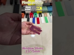 5mm 20mm प्लास्टिक विंडो पैकर 1.5x75mm पीपी