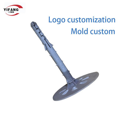 प्लास्टिक वॉशर के साथ गर्मी संरक्षण 55 मिमी इन्सुलेशन बोर्ड नाखून