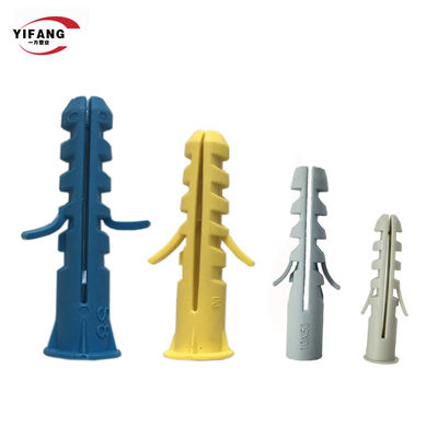 खोखले और ठोस दीवार के लिए 6 मिमी 8 मिमी पीपी नायलॉन प्लास्टिक विस्तार बोल्ट