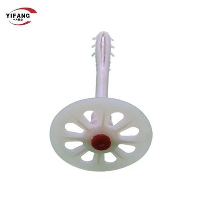 पॉलीस्टीरिन बोर्ड के लिए फास्टनर 6.0 सेमी प्लास्टिक इन्सुलेशन एंकर