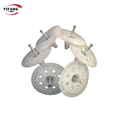 उजागर दीवार के लिए फिक्सिंग प्लास्टिक 47 मिमी दीवार इन्सुलेशन एंकर