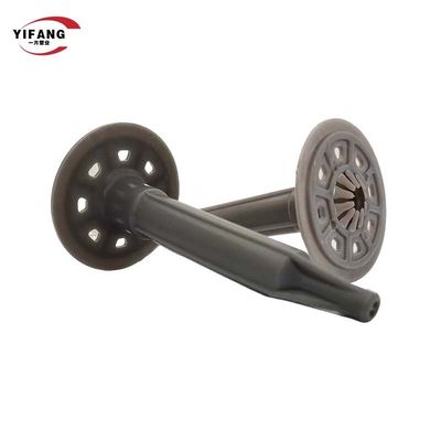 प्लास्टिक फ्रेम के साथ 60 मिमी जस्ता चढ़ाना एचडीपीई इन्सुलेशन कील