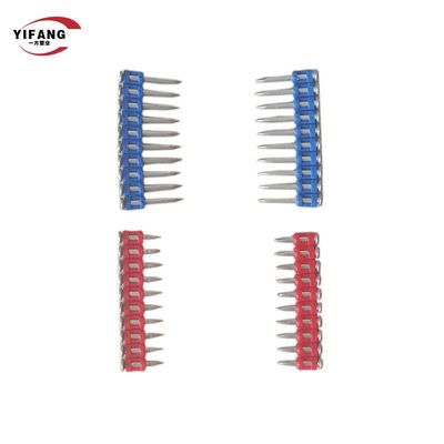 प्लास्टिक कोलेटेड GX120 3.0x27 स्टील कंक्रीट नेल्स