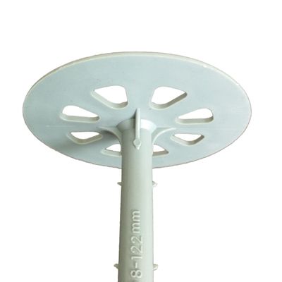 पीपी पीई वॉल प्लग 60 मिमी प्लास्टिक इन्सुलेशन एंकर