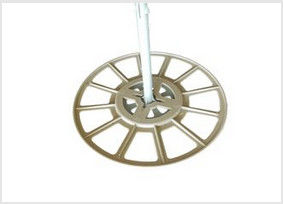 पीई 80 मिमी 100 मिमी दीया अलगाव प्लास्टी पकड़ प्रांग वॉशर